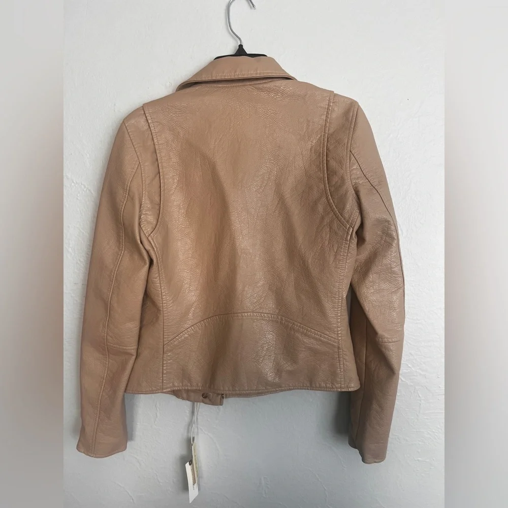 NWT Blank NYC Faux Leather Moto Jacket Size Small - Picture 14 of 15